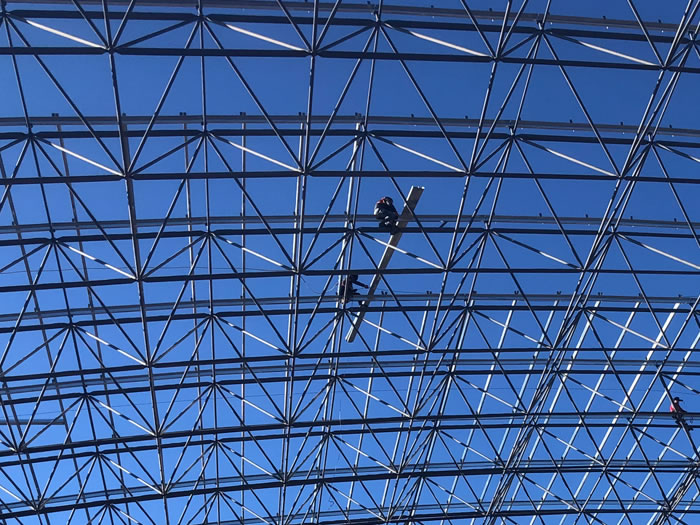 網(wǎng)架變形？教你5種校正方案